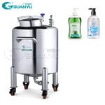 Customized Stainless Steel Alcohol Storage Tank Holding Tank Storage Tank 100000 Liter 50L 100L 500L | GUANYU company