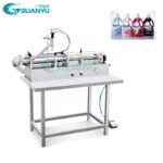 Solidpack Automatic Pneumatic Horizontal Cosmetic Cream Honey Filling Machine Production Line Manufacturer | GUANYU