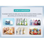 Cosmetic body lotion cream making vacuum emulsifying homogenizer mixing machine | GUANYU manufacturer