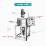Cosmetic Lotion Cream Paste Emulsifier Mixer Tank Homogenizer Liquid Soap Mixing Equipment Manufacturer | GUANYU manufacturer