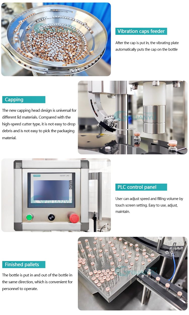 10ml bottle filling machine