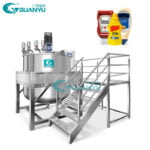 Stainless Steel Shampoo Soap Double Jacketed Mixer Sanitizer Liquid Detergent Mixing Machine Manufacturer | GUANYU