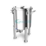 High Quality 100L 200L 300L 500L Stainless Steel Liquid Movable Storage Tank For Industry Cooling Tank factory