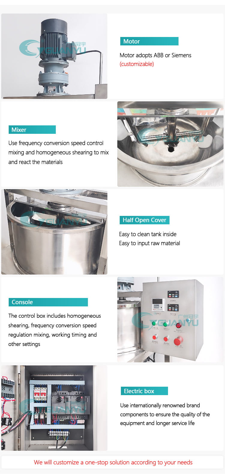 Dispersion vacuum mixer
