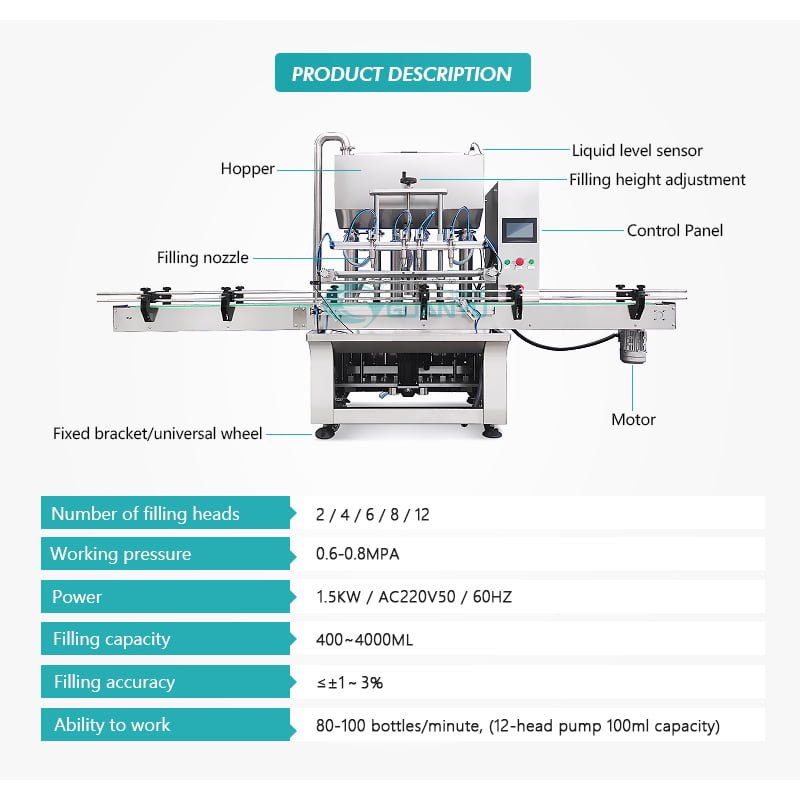 liquid filling machine china