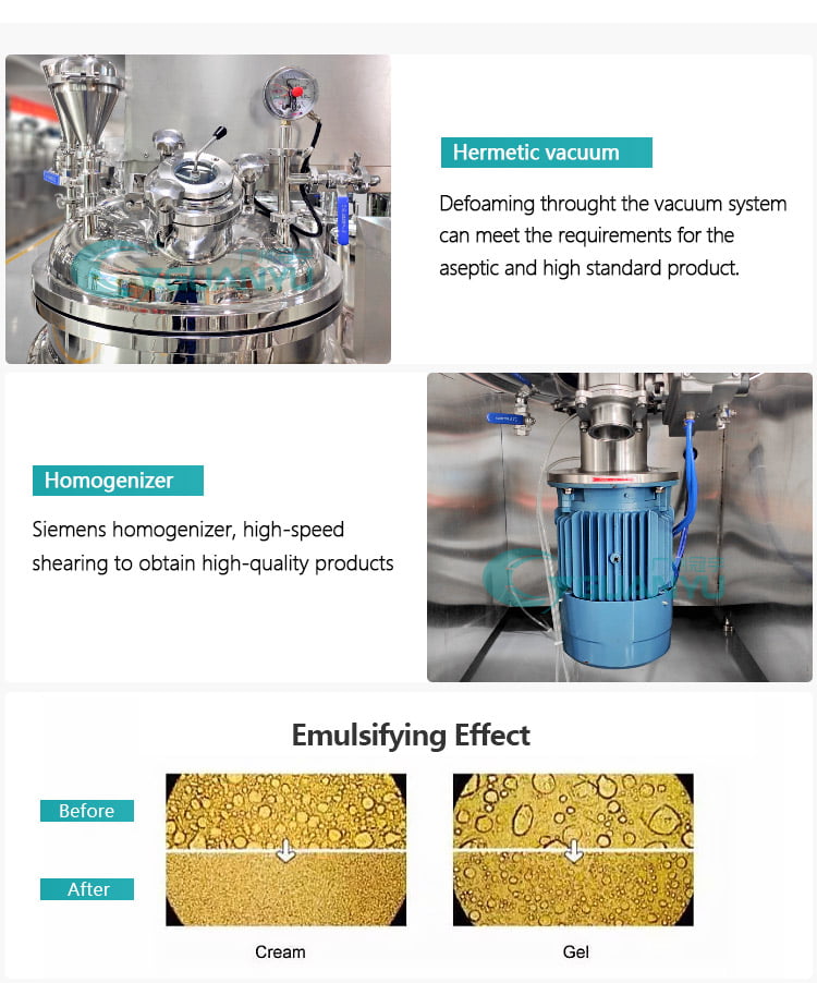 vacuum mixer tank