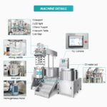 Chemical Machinery Mixing Equipment For Body Lotion Cream Vacuum Emulsifying Mixer Manufacturer | GUANYU  in  Guangzhou