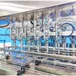 Sunflower oil filling capping machine automatic 1L 5L bottle filling packing line  in  Guangzhou