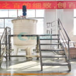 2000L/5000L Polypropylene material Anti-corrosive liquid PP Plastic Mixer Machine for Toilet cleaner electric Hair Lotio company