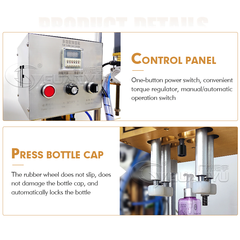 capping machine for bottles