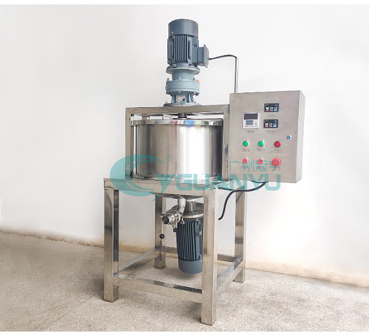 Dispersion vacuum mixer