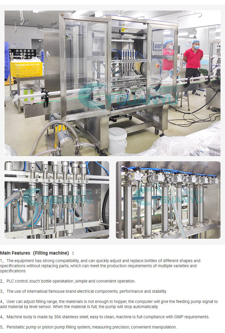 cosmetic filling machine cream