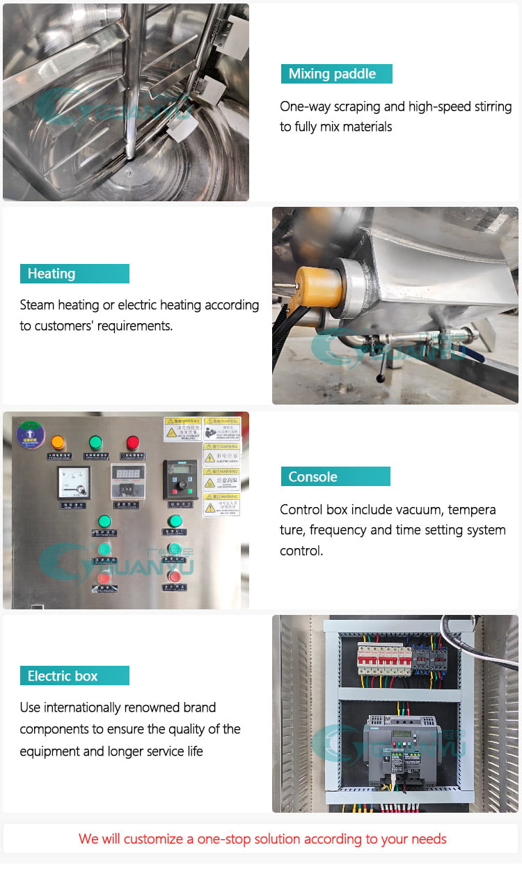 Vacuum Emulsifying Mixer