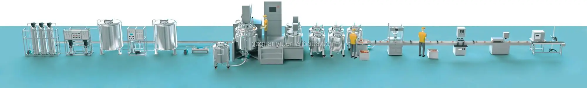 1 liter water bottle filling machine