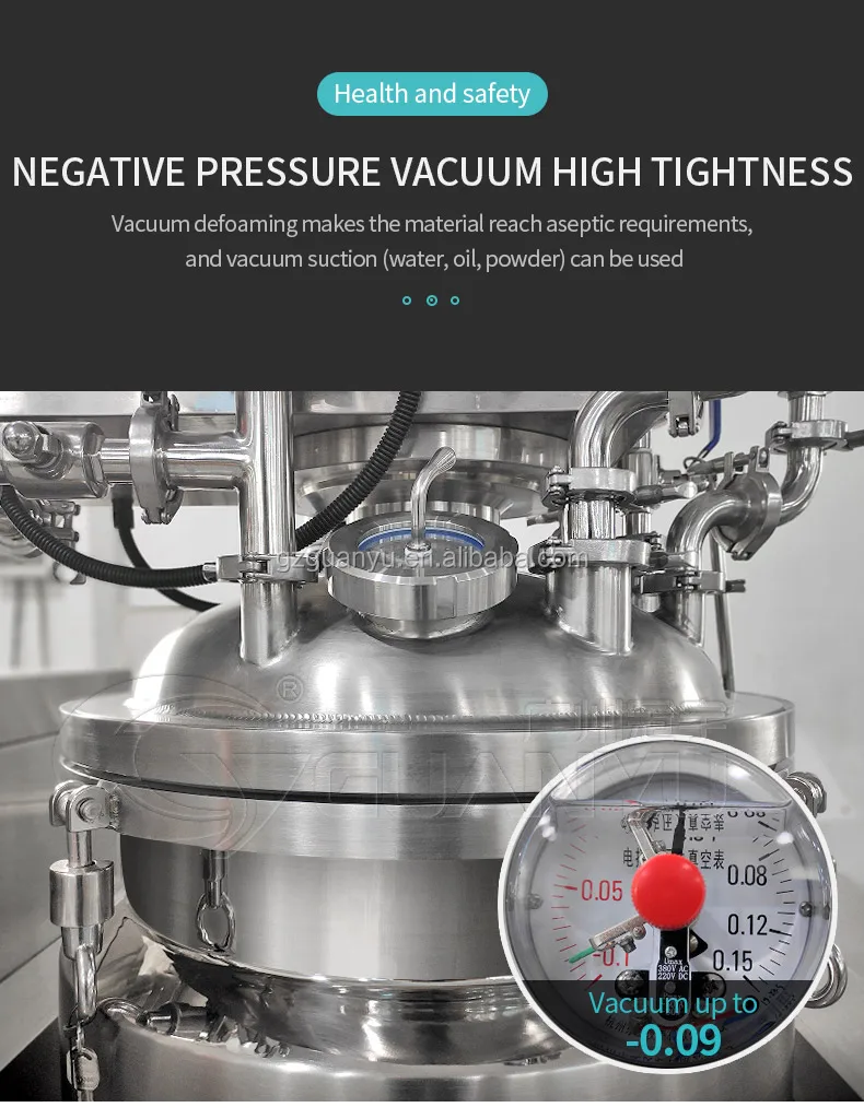 vacuum mixing machine