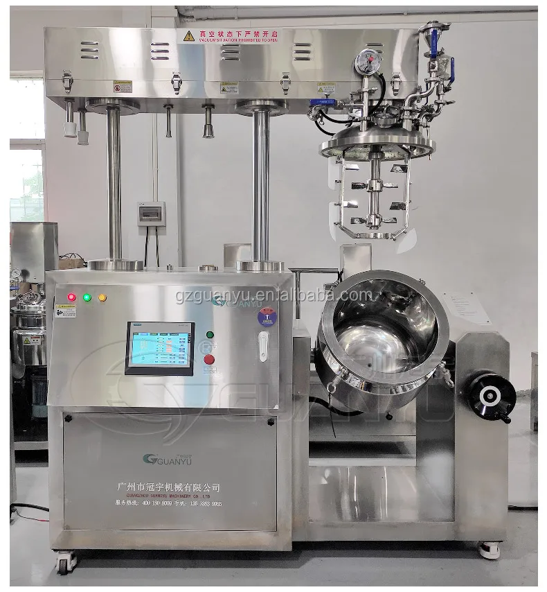 vacuum mixing machine