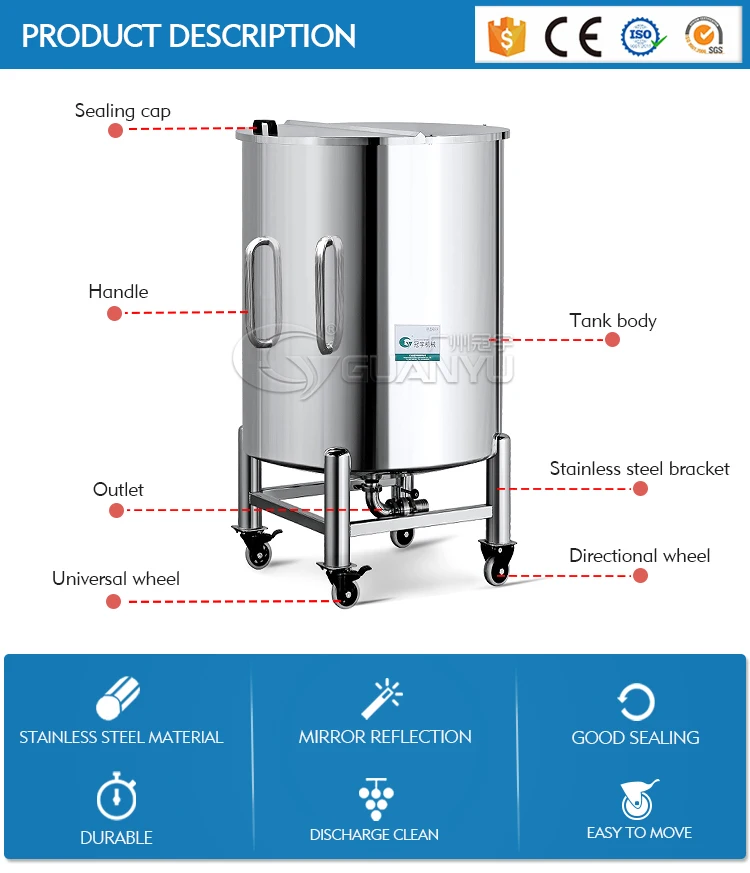 stainless steel water tank for home