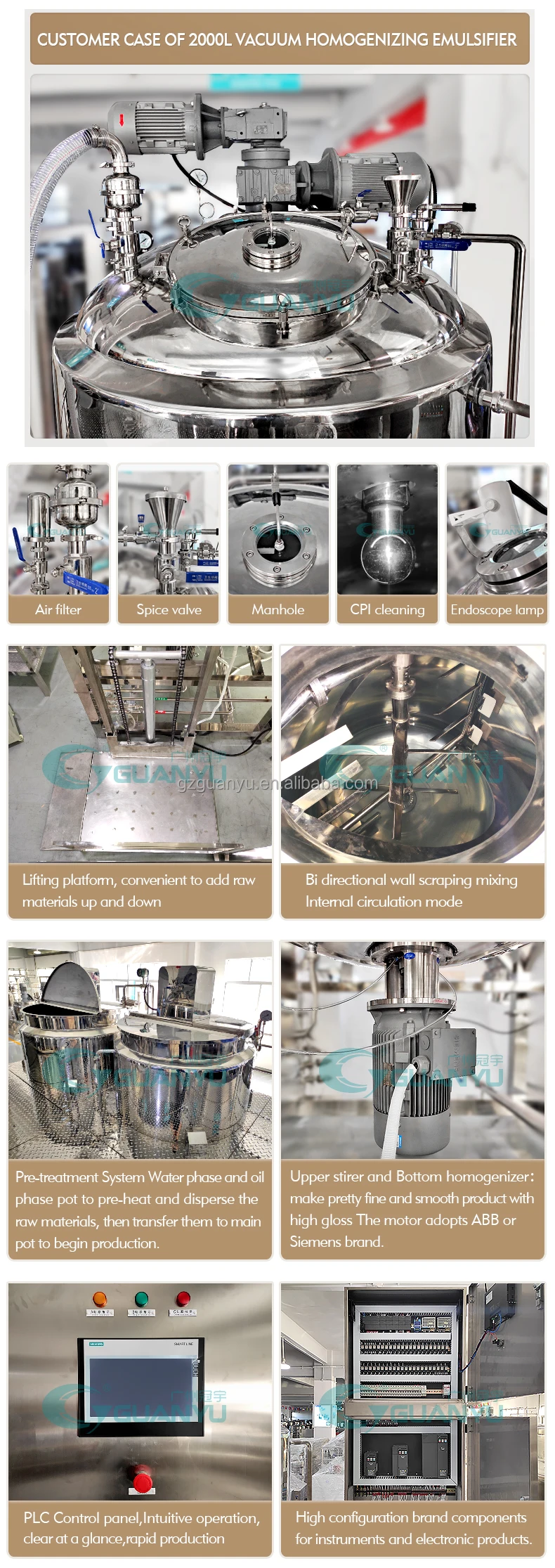 Mixer for cream