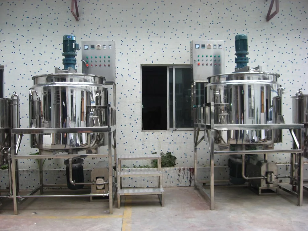 vacuum emulsifier 50L vacuum mixer homogenizer