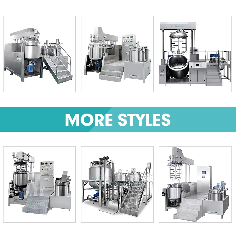 vacuum homogenizer emulsifying