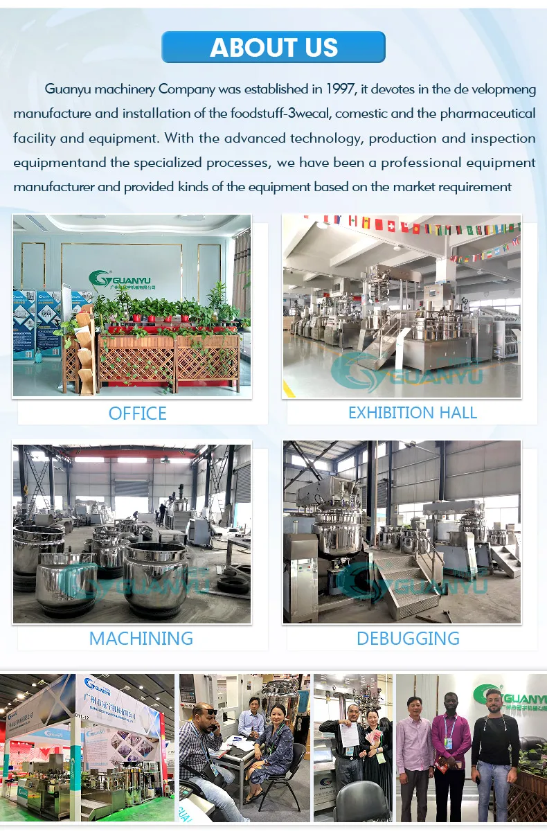 vacuum mixer homogenizer