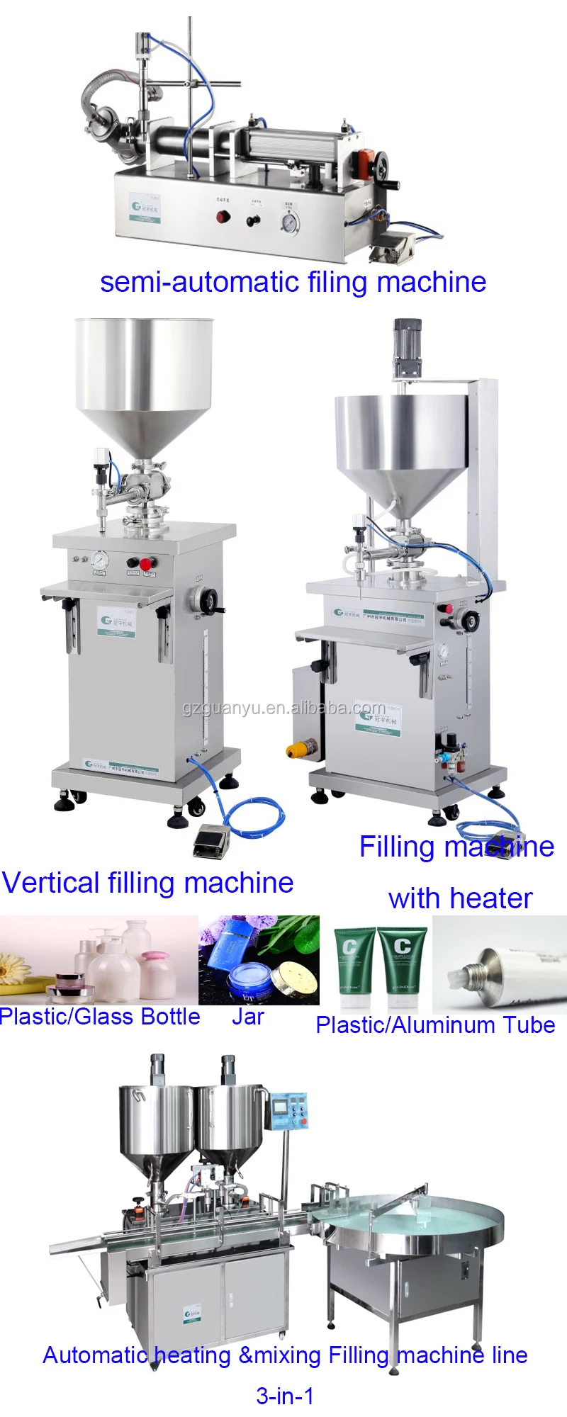 Hot Sales Automatic PLC Liquid Soap Filling Machine Detergent Filler