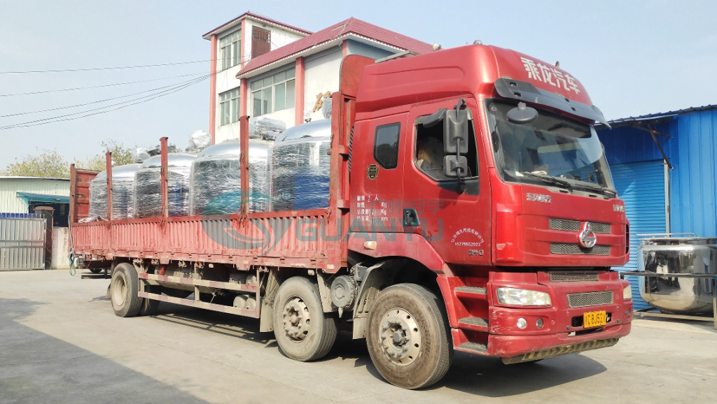 4 sets of 5T mixing machines customized by American customers 1