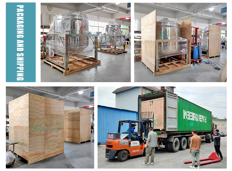 Guanyu 3000L 5000L Vacuum Emulsifying Machines Ready For Shipment 5
