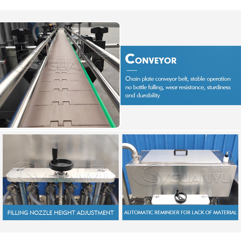 Types of Fully Automatic Liquid Filling Machines 3 Automatic Liquid Filling Machines