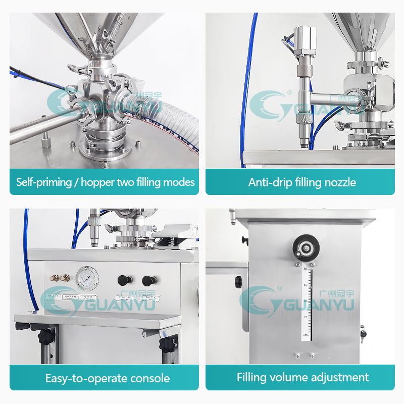 Introduction of Semi-Automatic Filling Machines and Their Application in Daily Chemical Products 3 Semi-Automatic Filling Machine,Daily Chemical Products