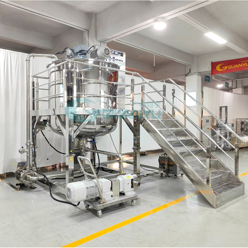 The Application of Mixing Blending Pots in Cosmetics 3 Mixing Blending pots,Blending Tanks,Homogenizing Tanks factory