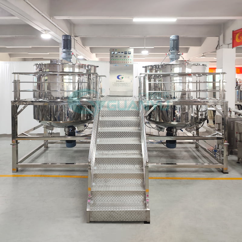 The Application of Mixing Blending Pots in Cosmetics 4 Mixing Blending pots,Blending Tanks,Homogenizing Tanks factory