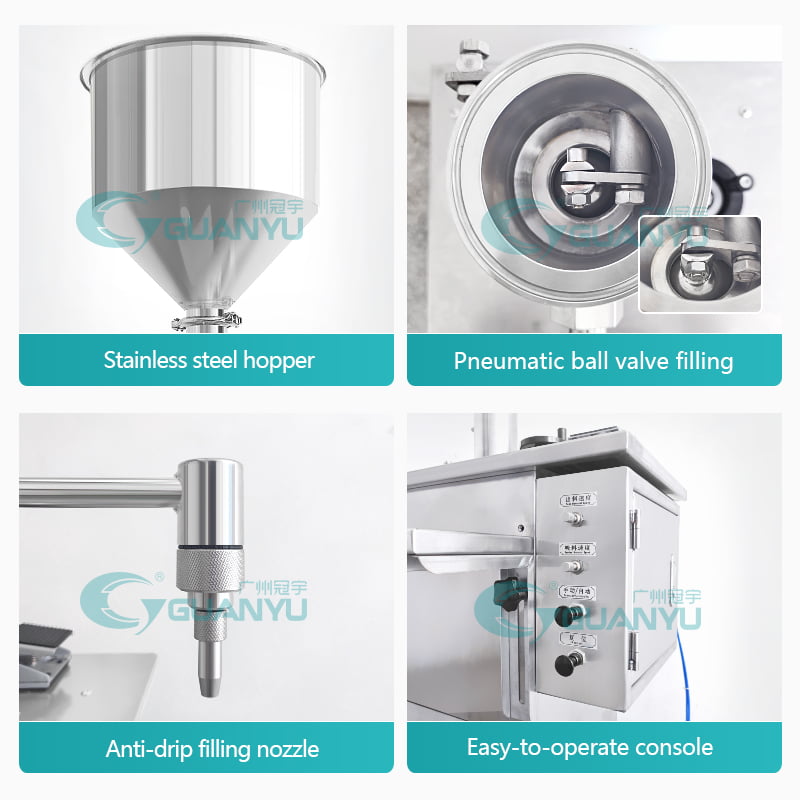 Introduction of Semi-Automatic Filling Machines and Their Application in Daily Chemical Products 5 Semi-Automatic Filling Machine,Daily Chemical Products